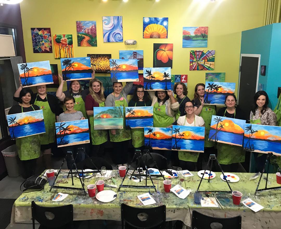 Bottle & Bottega by Painting with a Twist