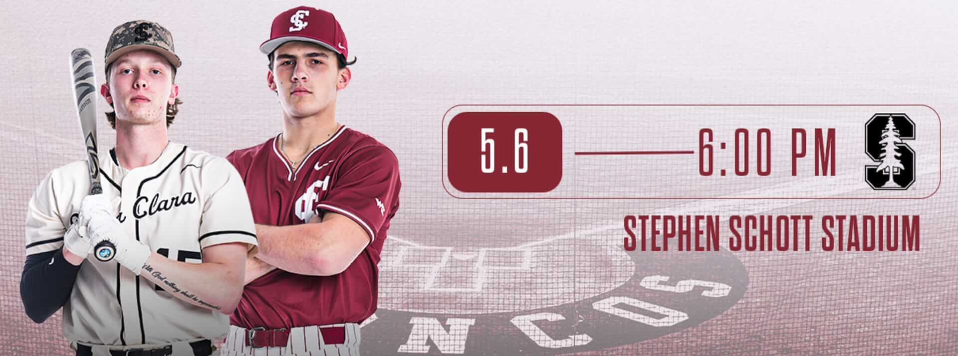 Santa Clara Baseball vs Stanford