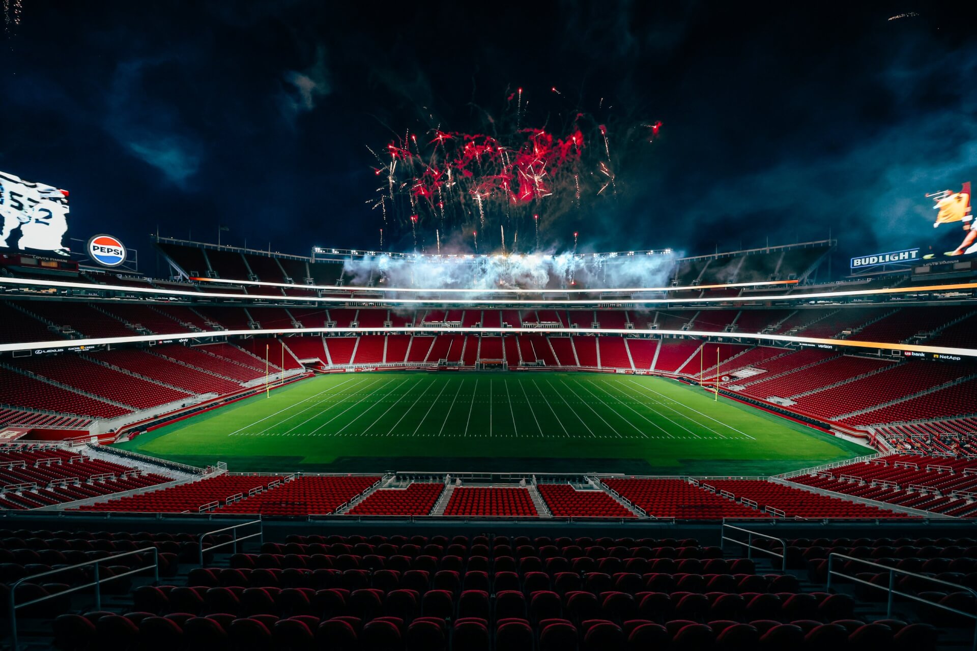 Levi’s® Stadium Lights Up with $200M in Renovations Ahead of Super Bowl and FIFA World Cup Levi’s® Stadium Lights Up with $200M in Renovations Ahead of Super Bowl and FIFA World Cup