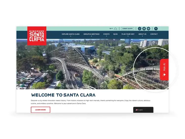 Discover Santa Clara® and Mindtrip bring AI-powered trip planning to the heart of Silicon Valley Discover Santa Clara® and Mindtrip bring AI-powered trip planning to the heart of Silicon Valley