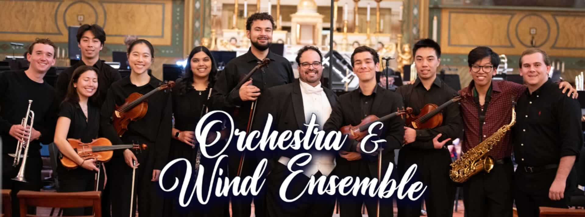 Eventos Fall Orchestra and Wind Ensemble