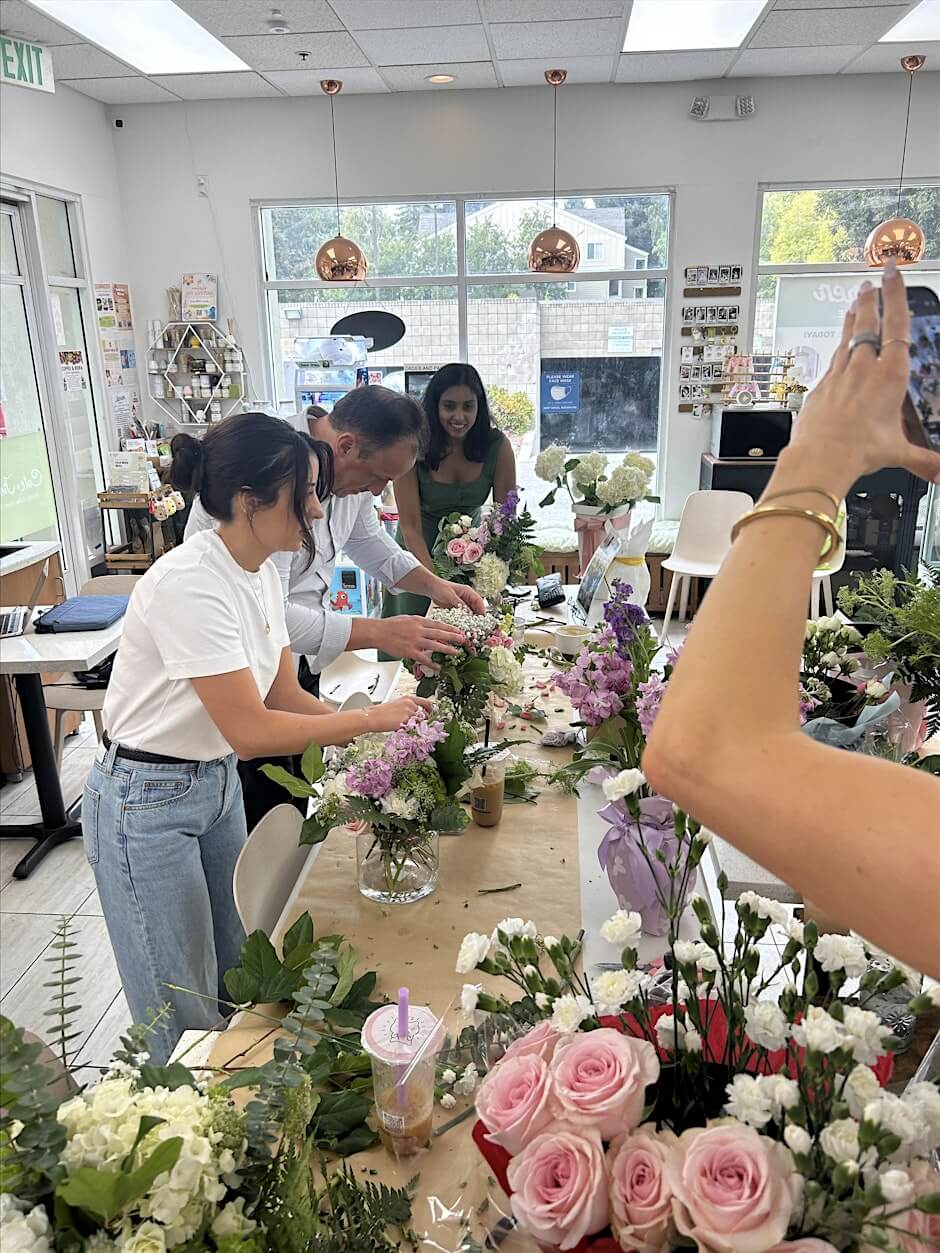 Creative Blooms: Flower Arranging Workshop
