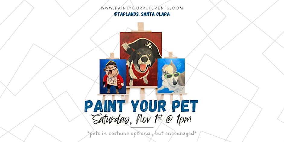 Paint Your Pet (in Costume) @ Taplands Paint Your Pet (in Costume) @ Taplands