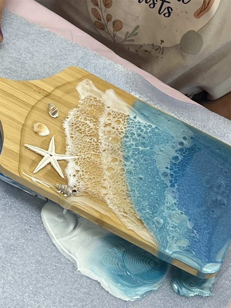 Stillwater Resin Workshop: Mini Ocean Wave Board