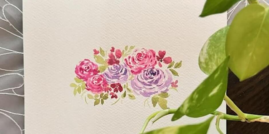 Events Loose Watercolor Floral Workshop