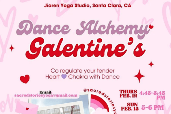 Galentine: Jiaren Yoga Studio collaboration with Dance Alchemy™!
