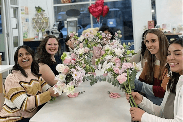 SCFF Floral Arrangement Workshop with Santa Clara Fine Florals!