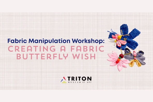 Events Fabric Manipulation Workshop: Creating a Fabric Butterfly Wish