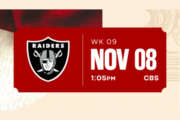 LAS VEGAS RAIDERS VS. SAN FRANCISCO 49ERS