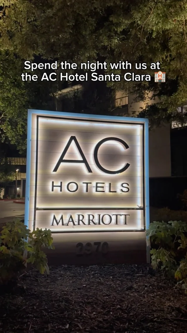A gym bro approved hotel? Say less. 🤩🏨Whether it’s a staycation with friends or an escape from a stressful work trip, the AC Hotel Santa Clara is the perfect place to relax and unwind. This modern, European style hotel offers the perfect blend of comfort and convenience with upscale amenities. Your elevated getaway awaits you! 🥂📍 2970 Lakeside Dr, Santa Clara, CA 95054#santaclara #hotel #hotelreviews #bayarea #bayareaactivities #bayareathingstodo #california #staycation #travel #discoversantaclara #siliconvalley