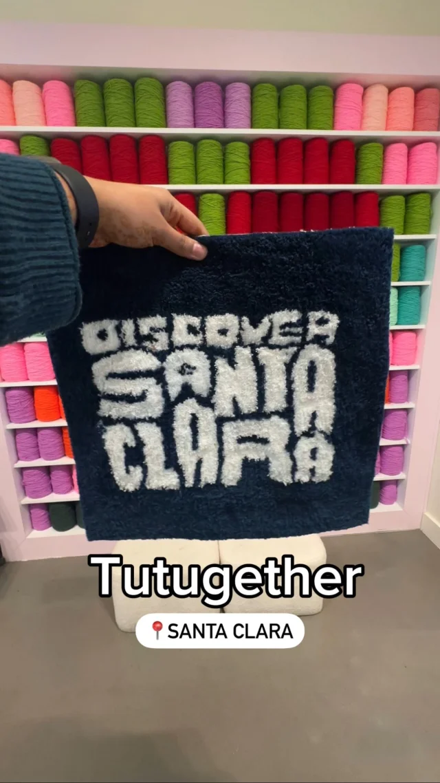🧵 Time to get crafty, Santa Clara! 🧵@tututogether has your weekend plans covered! No prior experience is required and the staff is extremely helpful. Whether you’re looking for a fun hangout activity or a new hobby, you’re guaranteed to walk away with a masterpiece! 🖼️Visit tututogetherca.com to reserve your spot and learn more! 🧶📍 2855 Stevens Creek Blvd #1011, Santa Clara, CA 95050Who would you bring on a tufting date? Tag them below! ⬇️#santaclara #bayarea #siliconvalley #bayareaactivities #bayareathingstodo #discoversantaclara
