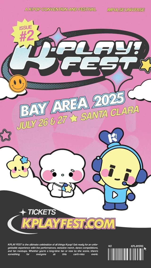 HELLO BAY AREA 🌁! The fan-favorite K-Pop convention is BACK in the BAY, this time at the Santa Clara Convention Center 🤩 Join @kplayfest this July for a weekend of all things K-Pop and community 💫Bring your friends, pookies, fam and moots to SHOP 🛍️, DANCE 💃, TRADE 🔄, and 🌟 all day long @santaclaraconventioncenter 💙Some of the activities and special programming include:🪩 Random Play Dance🔄 Photocard Trading🛒 Amazing K-Pop Vendors🕺 Dance Performances🎵 DJ Sets💖 Photocard Deco+ So much more!🎟️ What are you waiting for? Tickets are now LIVE at kplayfest.com/bay-areaSee you there!EVENT DETAILS :📍 Santa Clara Convention Center5001 Great America Pkwy, Santa Clara, CA 95054📅 July 26 - July 27, 2025🕑 10AM - 6PM🌐 For more info visit: www.kplayfest.comDon’t forget, a pass at @kplayfest grants you access to @animeimpulse & @collectorsexpo. That’s 3 events for 1 ticket!