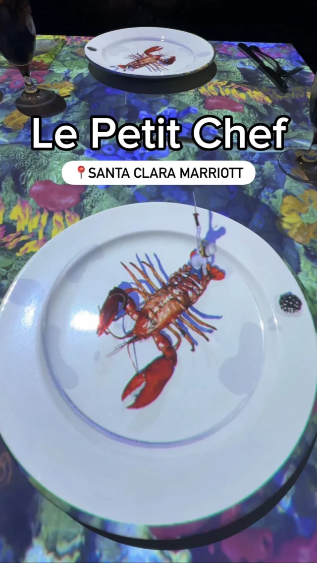 The world’s smallest chef has arrived at the @santaclaramarriott! 👨‍🍳@le.petitchef is redefining the dinner and a show experience with an immersive culinary adventure, brought to you by 3D visual mappings. Immerse yourself as Le Petit Chef journeys to build your meal right at your table! From sizzling Wagyu steak to fresh lobster, it’s an unforgettable dinner for all the senses! 🦞🍽️Please visit the Le Petit Chef Santa Clara website for more information and booking details!📍 2700 Mission College Blvd, Santa Clara, CA 95054👉🏼 Follow @discoversantaclara for more news and updates on what’s trending in Santa Clara!📸 Tag us and use #discoversantaclara for a chance to be featured!#santaclara #bayarea #lepetitchef #foodies #bayareafoodies #bayareaeats