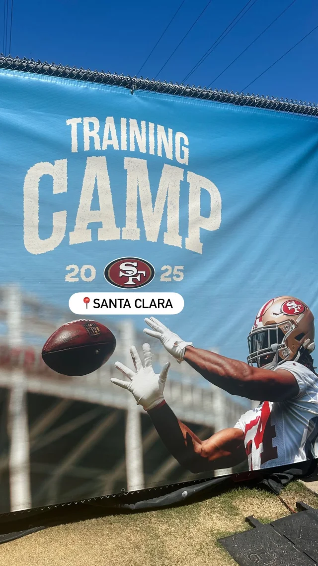 Hey Faithful! Check out the @49ers Training Camp experience with us! 🏈🏟️This was the ultimate pre-season fan experience, perfect for the whole family. The energy from the crowd made it feel like we were back at @levisstadium for a game and we can’t wait to see the 49ers return to the field this Saturday! ❤️💛Niners games and other huge sporting events bring more than the competition, they bring people together and fuel local tourism economy, hotels, restaurants, and more! 🏟️Let’s go Niners! Who’s ready for the season Comment below ⬇️ 👉🏼 Follow @discoversantaclara for more news and updates on what’s trending in Santa Clara!📸 Tag us and use #discoversantaclara for a chance to be featured!#santaclara #bayarea #49ers #levisstadium #ninernation #ninergang #sf49ers #nfl #football #bayareaevents #bayareaactivities #bayareathingstodo