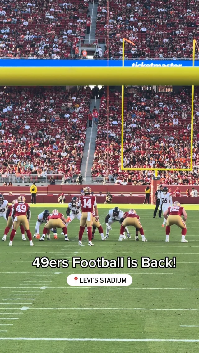 Hey Faithful! 🏈 Football season is officially back!The 49ers took the field at Levi’s® Stadium for their preseason matchup against the Broncos, and you could tell that the fans thrilled to have football back in Santa Clara!From exciting plays to unforgettable moments like enjoying the tailgate with your family and friends, seeing all your favorite players, to a young fan getting a player autograph after the game, nights like these are what make our city come alive. These games don’t just bring the action, they bring fans from near and far, fueling our local tourism economy, hotels, restaurants, and community.Welcome back, 49ers fans. Here’s to an unforgettable season ahead! ❤️💛