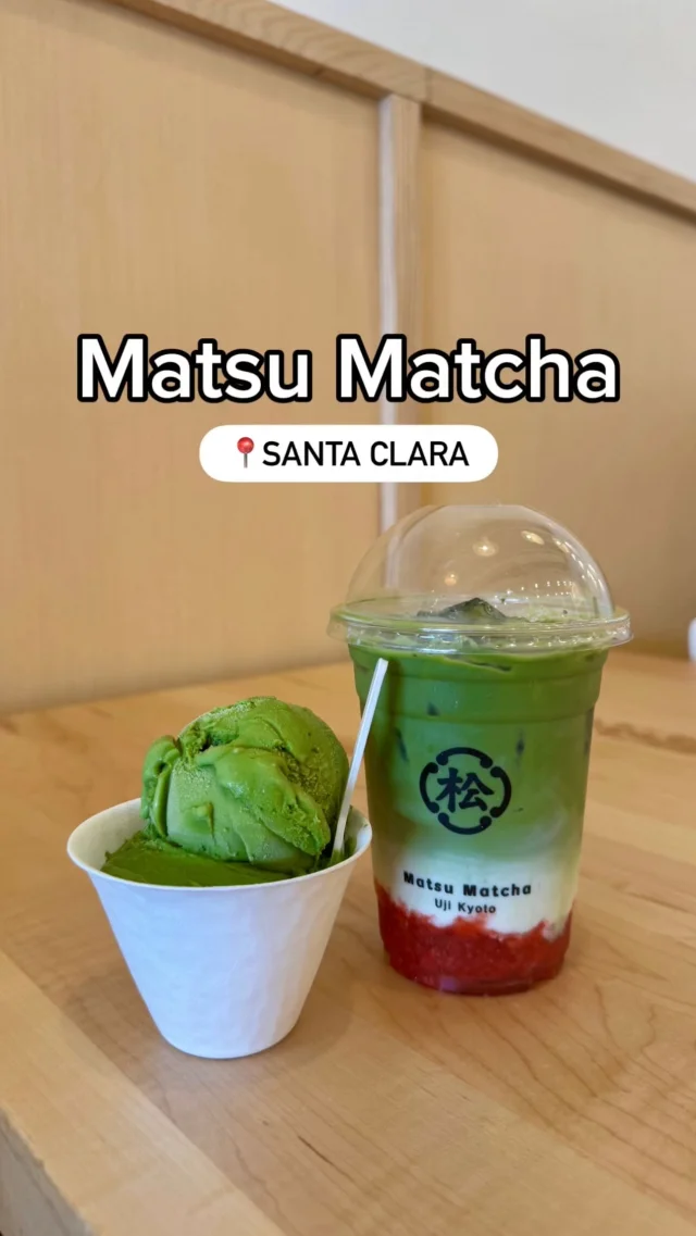 ✨NEW✨ Matcha spot in Santa Clara, @matsumatcha.sc! 🍵This is where your matcha and sweet treat runs become one! Indulge in handcrafted matcha lattes and matcha gelato. Choose from seven different levels of matcha gelato, including hojicha and black sesame. From light floral flavors to bittersweet notes, there’s a perfect level for everyone! 🌿🍨Tag your matcha buddies below to let them know! ⬇️📍 3030 El Camino Real, Santa Clara, CA 95051(Located in T% Coffee + Tea Santa Clara)👉🏼 Follow @discoversantaclara for more news and updates on what’s trending in Santa Clara!📸 Tag us and use #discoversantaclara for a chance to be featured!#santaclara #matcha #bayarea #bayareafoodies #bayareaeats #matchalover #bayareaactivities #foodie #bayareamatcha #matchaspots