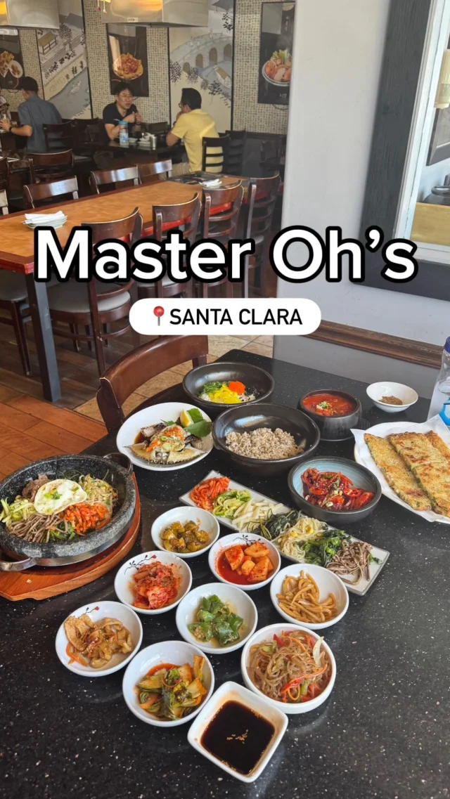 Santa Clara Koreatown’s newest restaurant just dropped: @masteroh_santaclara! 🔥From sizzling bibimbap to the freshest raw marinated crabs, this new Korean eatery offers a  a truly flavorful dining experience!Here’s what we ordered:🦀 Soy Marinated and Spicy Raw Crabs🥩 Beef Bibimbop🍤 Seafood Pancakes🍲 Kimchi SoupWhich dish caught your eye? Let us know in the comments! ⬇️👉🏼 Follow @discoversantaclara for more news and updates on what’s trending in Santa Clara!📸 Tag us and use #discoversantaclara for a chance to be featured!#santaclara #koreanfood #bayareafoodies #bayareaeats #foodies #bayarea #bayarearrstaurants